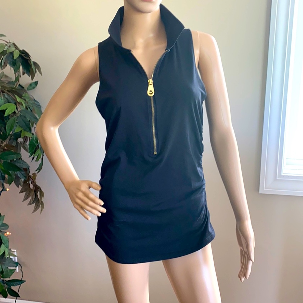 Michael Kors Black Sleeveless Top Size Medium